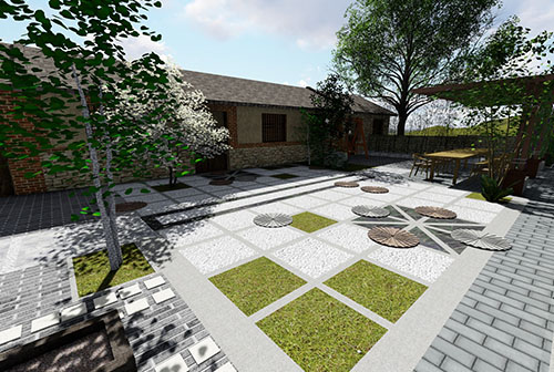 青岛民宿景观设计-即墨民宿景观设计