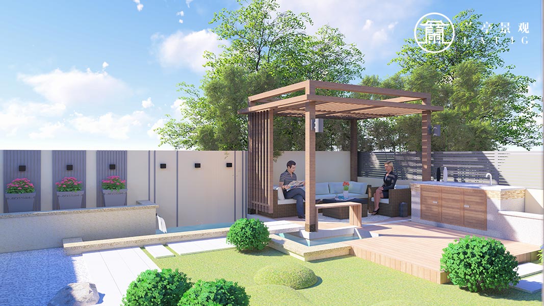 天一仁和 豪庭 别墅庭院花园项目