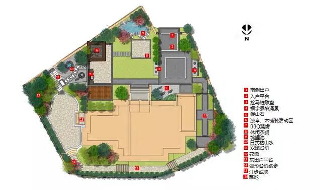 青岛庭院设计,青岛别墅庭院设计