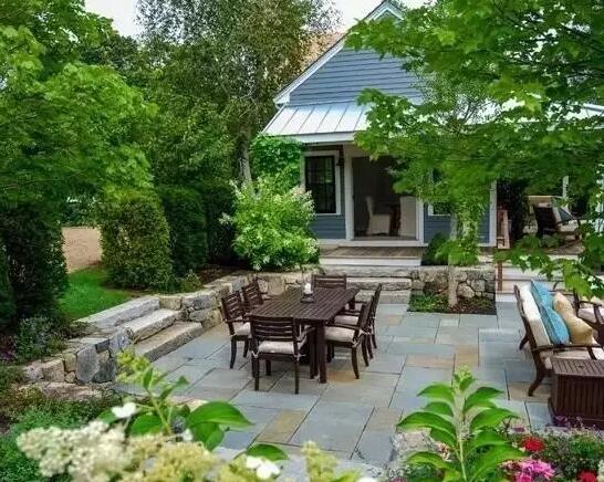 青岛庭院设计不必元素过多