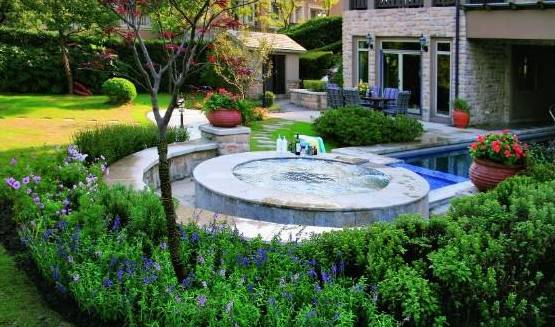 青岛庭院设计,青岛别墅庭院设计