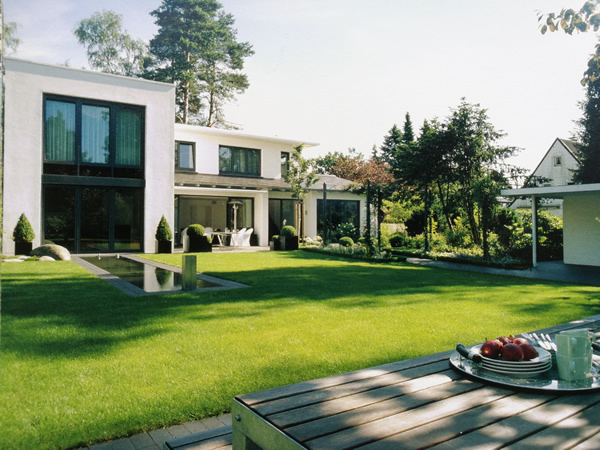 青岛别墅庭院设计