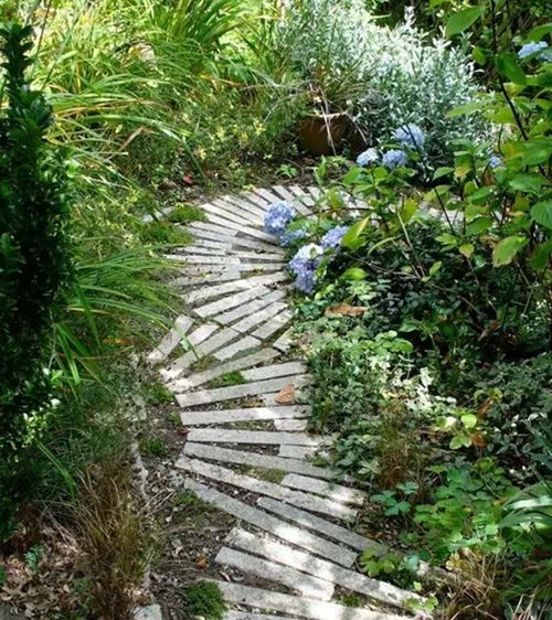 私家花园地面铺装图