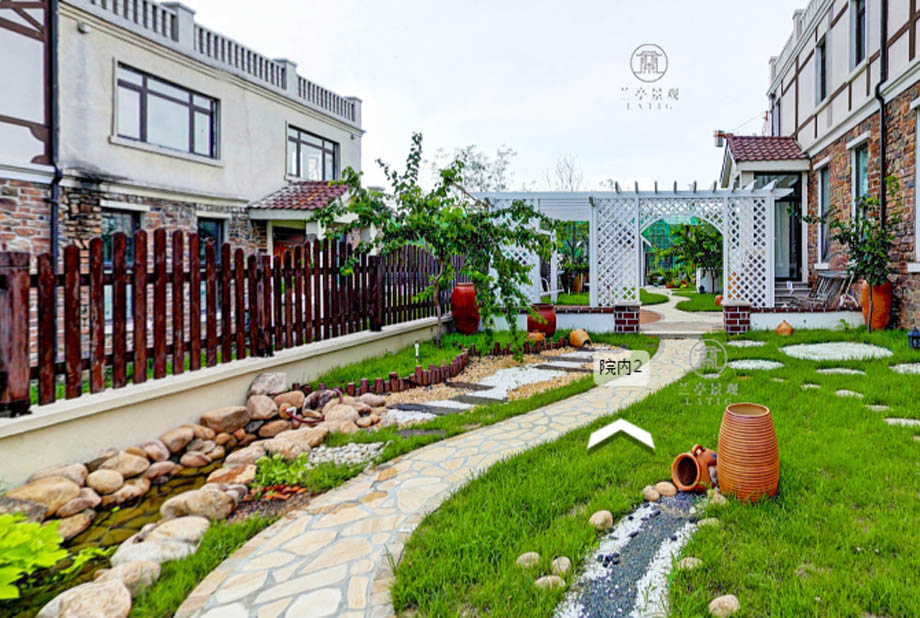青岛别墅庭院设计