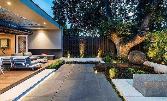 青岛别墅庭院设计