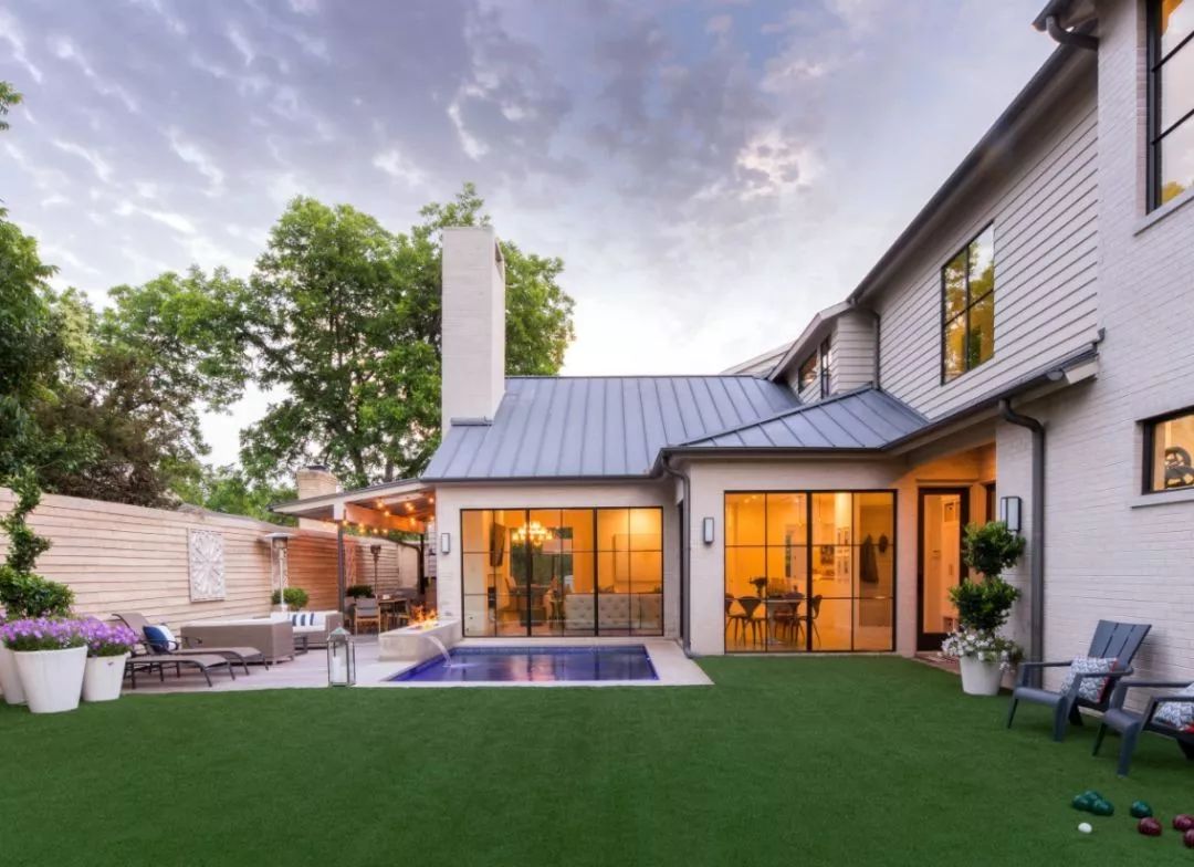 简化式青岛别墅庭院设计