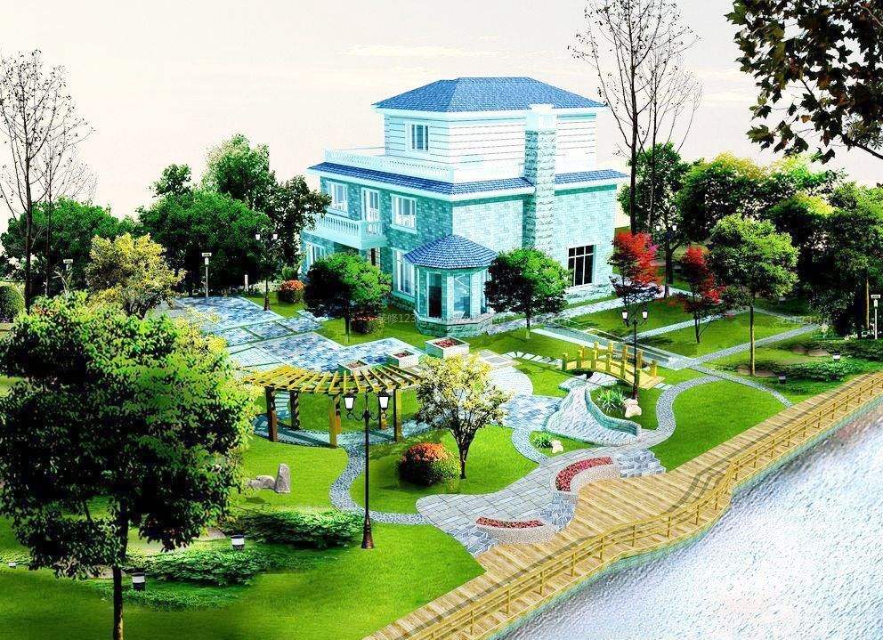 青岛花园设计,青岛别墅花园设计