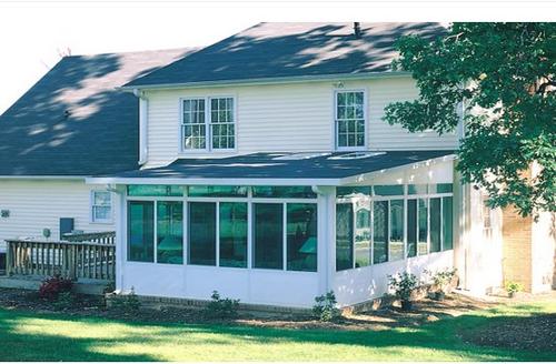 彩钢板顶阳光房