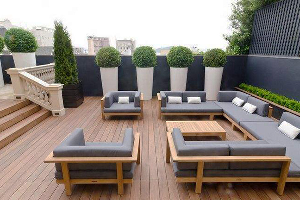 青岛屋顶花园设计,青岛庭院设计