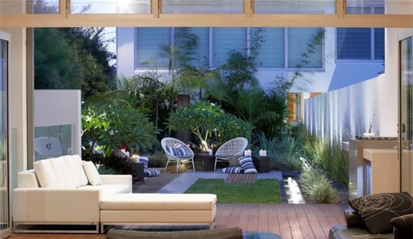 青岛别墅花园设计