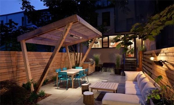 青岛别墅庭院设计