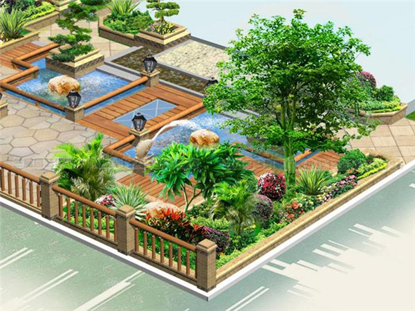 青岛庭院设计施工