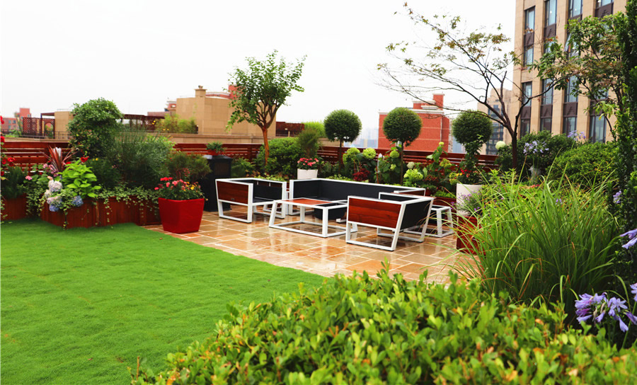 屋顶花园设计,露台花园设计