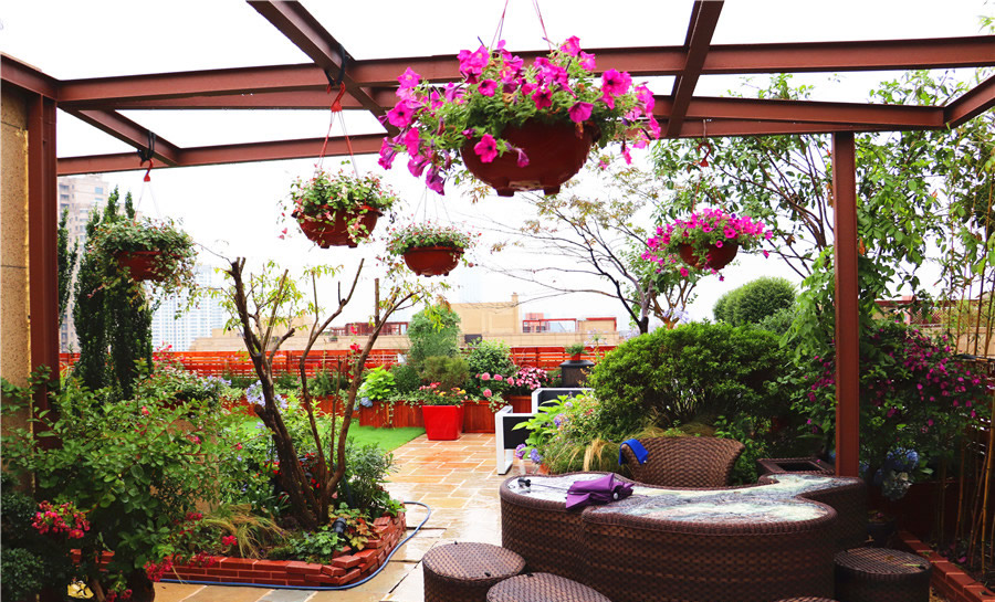 屋顶花园设计,露台花园设计