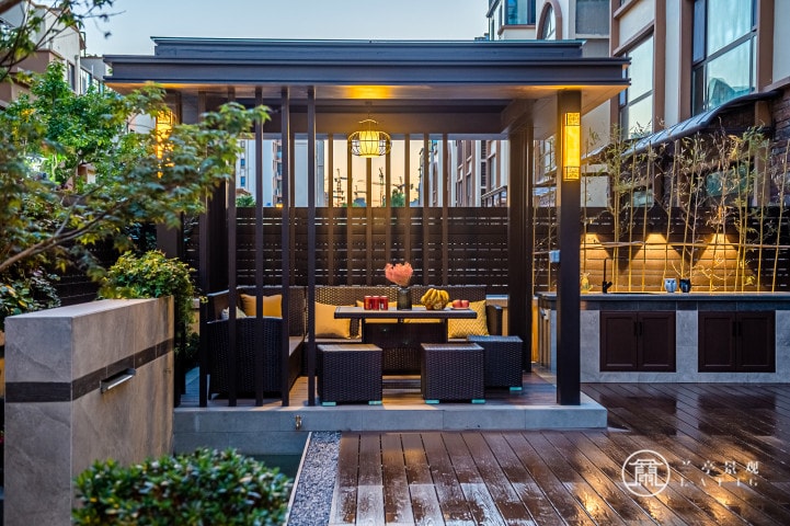 青岛别墅花园设计