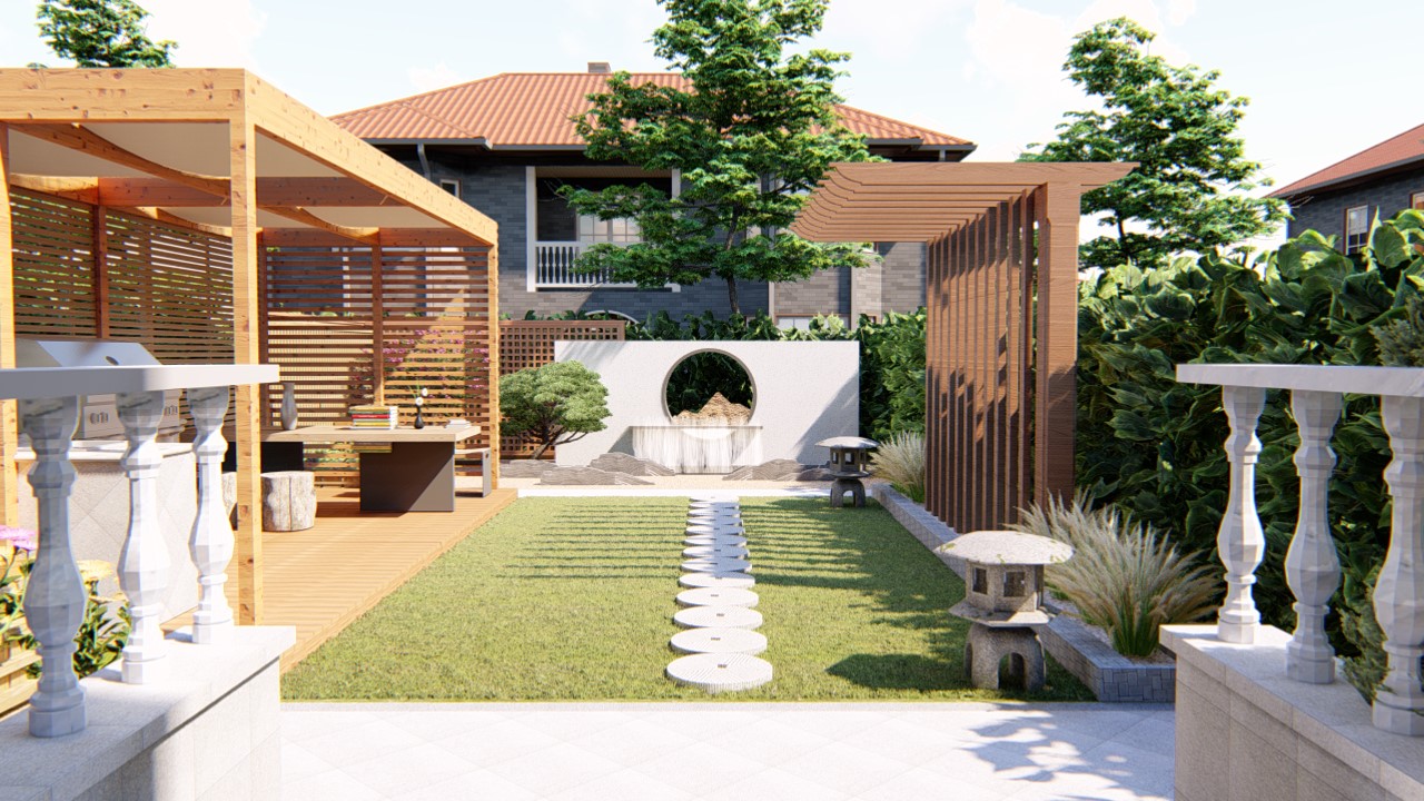 现代中式景观设计