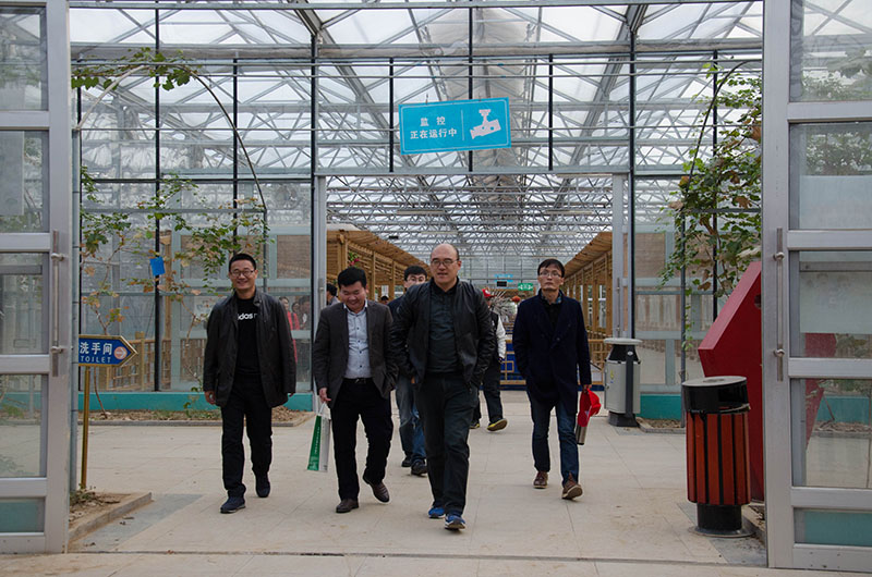 花园集领导视察