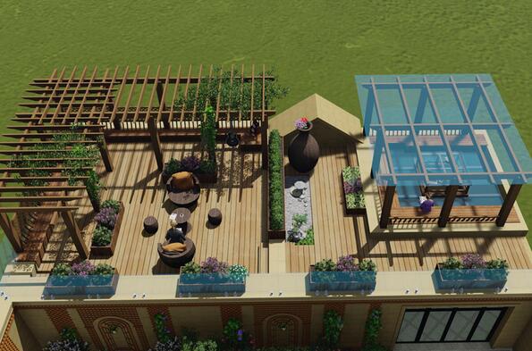 青岛屋顶花园三大设计原则
