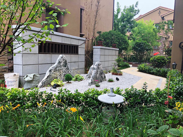 兰亭景观庭院设计更专业：雨停地干，快速排水