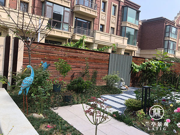 黄岛庭院设计-天泰•阳光水岸别墅庭院设计