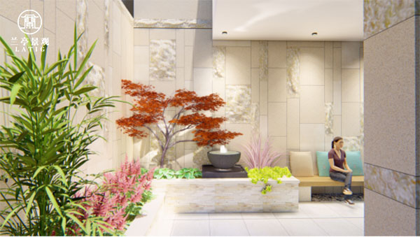 入户小空间妙变大花园