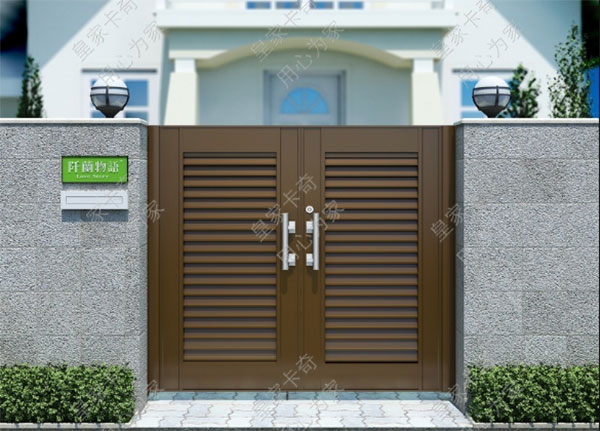 皇家卡其 花园小门围栏