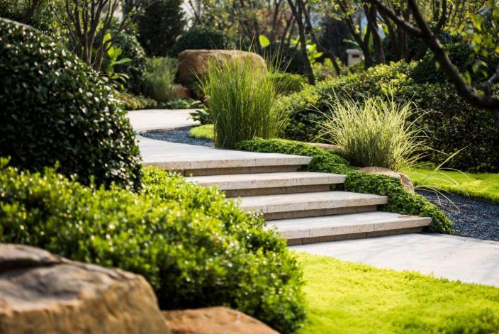 别墅园林景观设计之石头摆放技巧