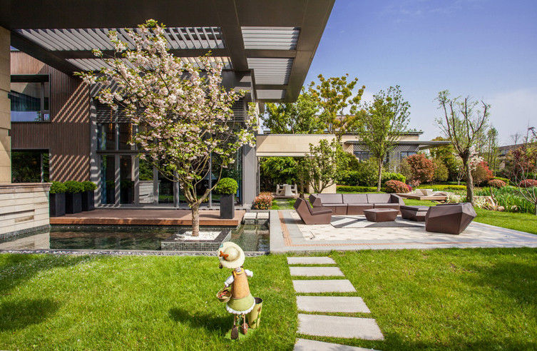 私家别墅庭院景观设计构思的小技巧