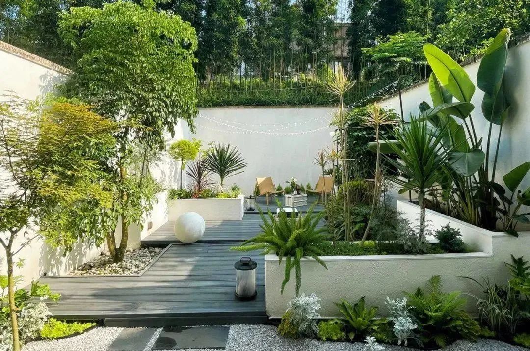 花园灯光用的妙，浪漫氛围轻松打造~