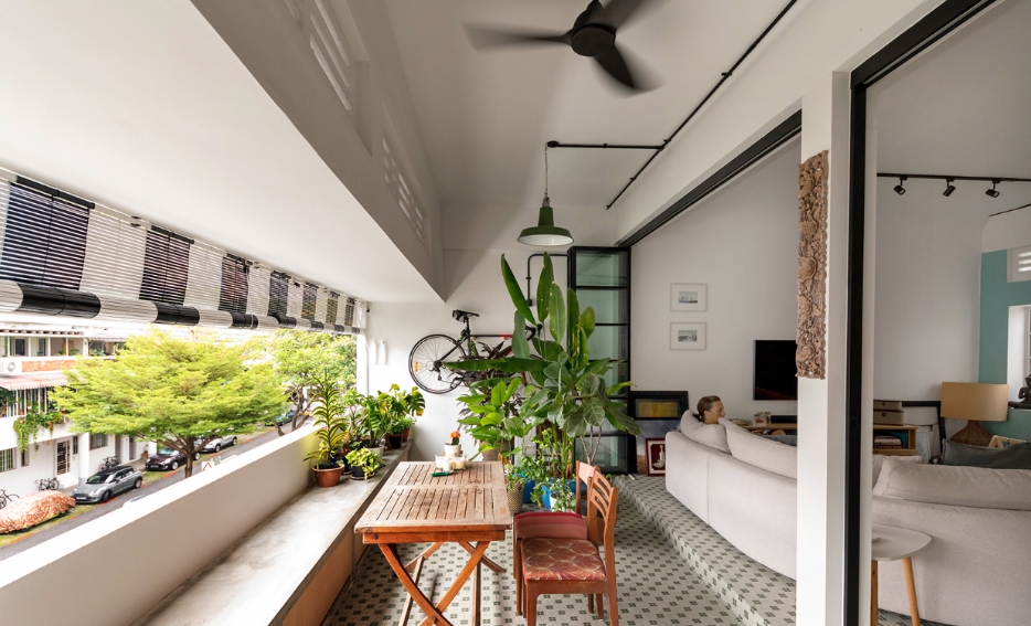 在室内打造一处花园景观