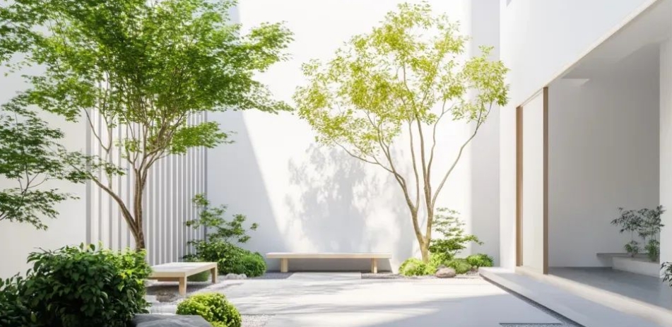 极简风花园设计